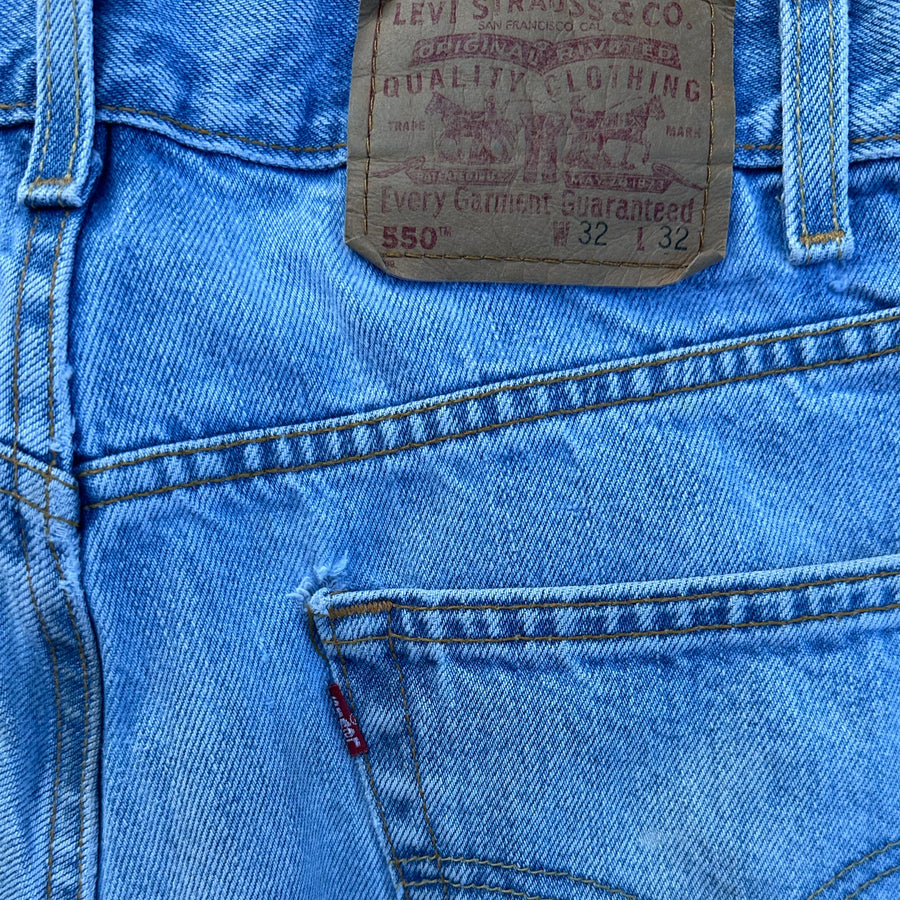 1990's Vintage Levi's 550 - Made in Mexico - W32xL32