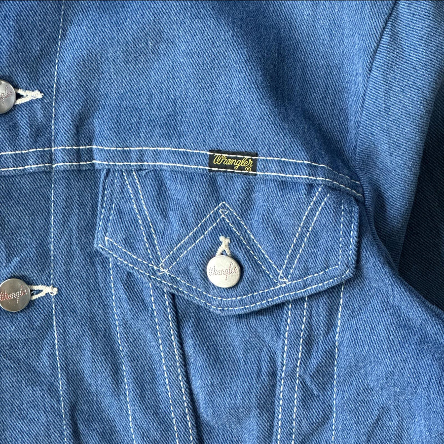 1970's Wrangler Soft Denim Jacket - Made in USA - ( S )
