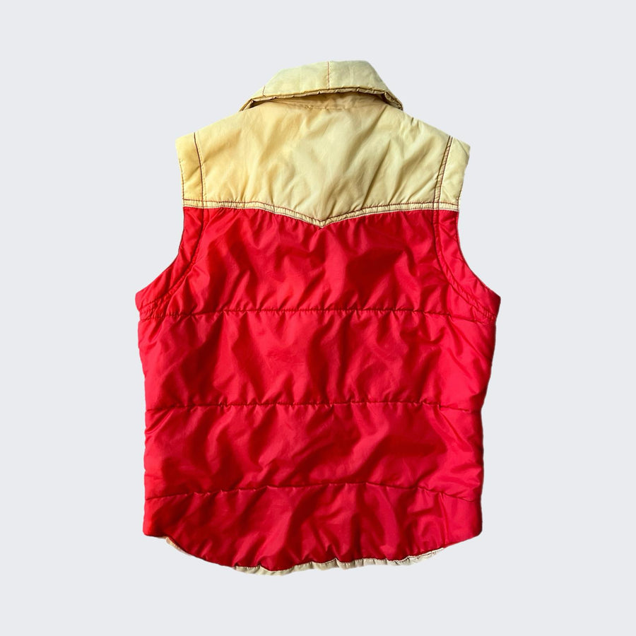 Bicolor Puffer Vest - ( XS )