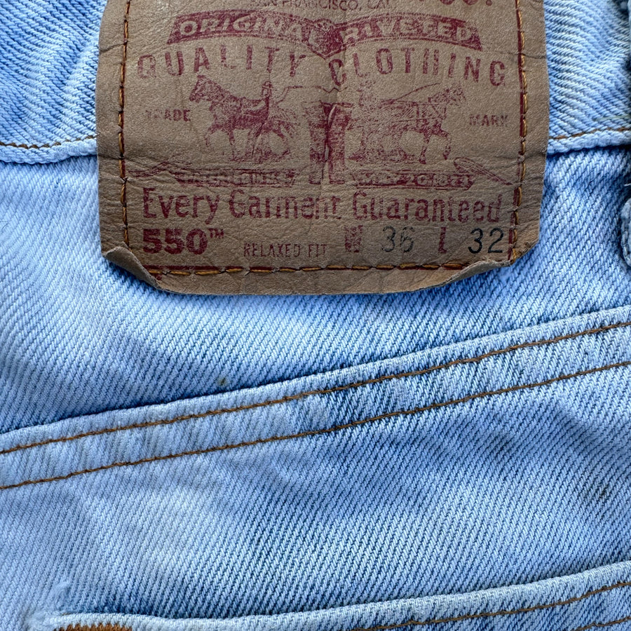 1980's Vintage Levi's 550 - Made in USA - W36xL32