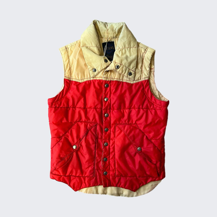 Bicolor Puffer Vest - ( XS )