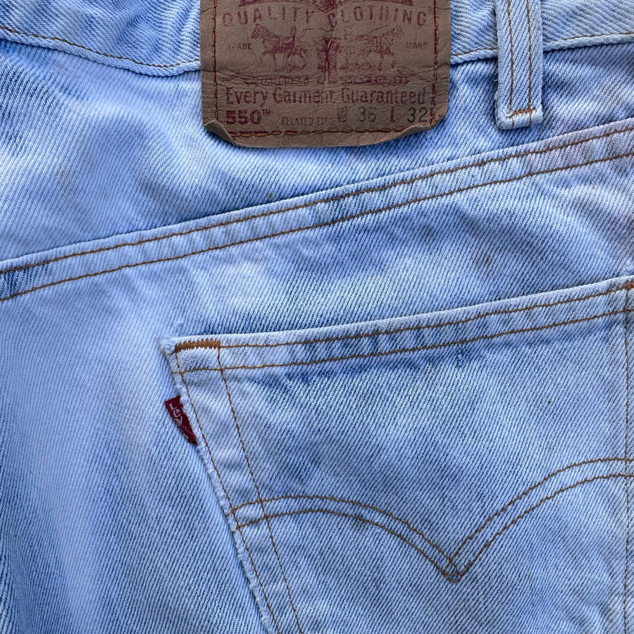 1980's Vintage Levi's 550 - Made in USA - W36xL32