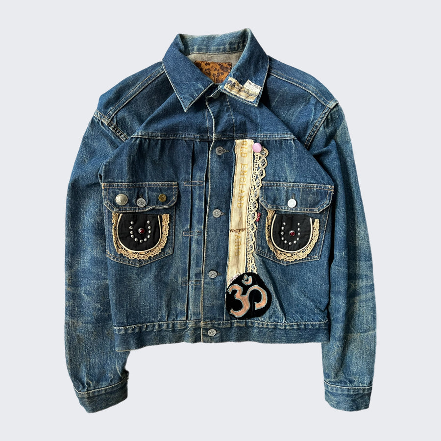 1950's Levi’s “ Big E” Custom Denim Jacket - Made in USA - ( S )
