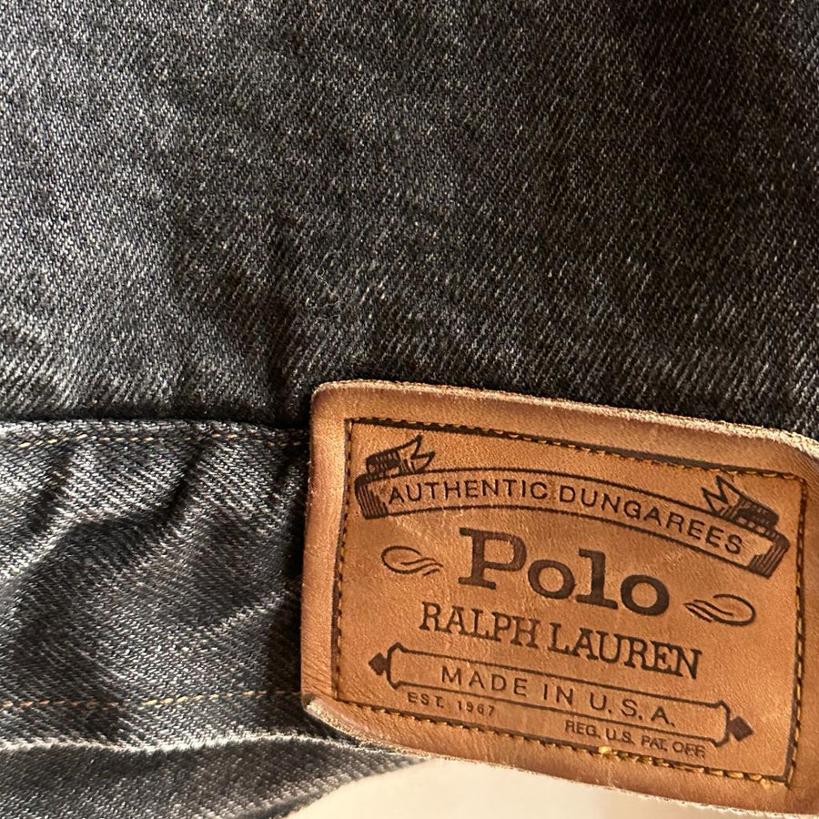 1980's Ralph Lauren Denim Jacket - Made in USA - ( L )
