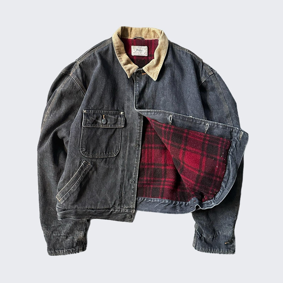 1980's Ralph Lauren Denim Jacket - Made in USA - ( L )