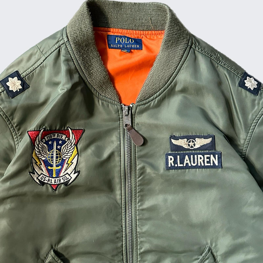 1990's Ralph Lauren Bomber Jacket - ( XL )