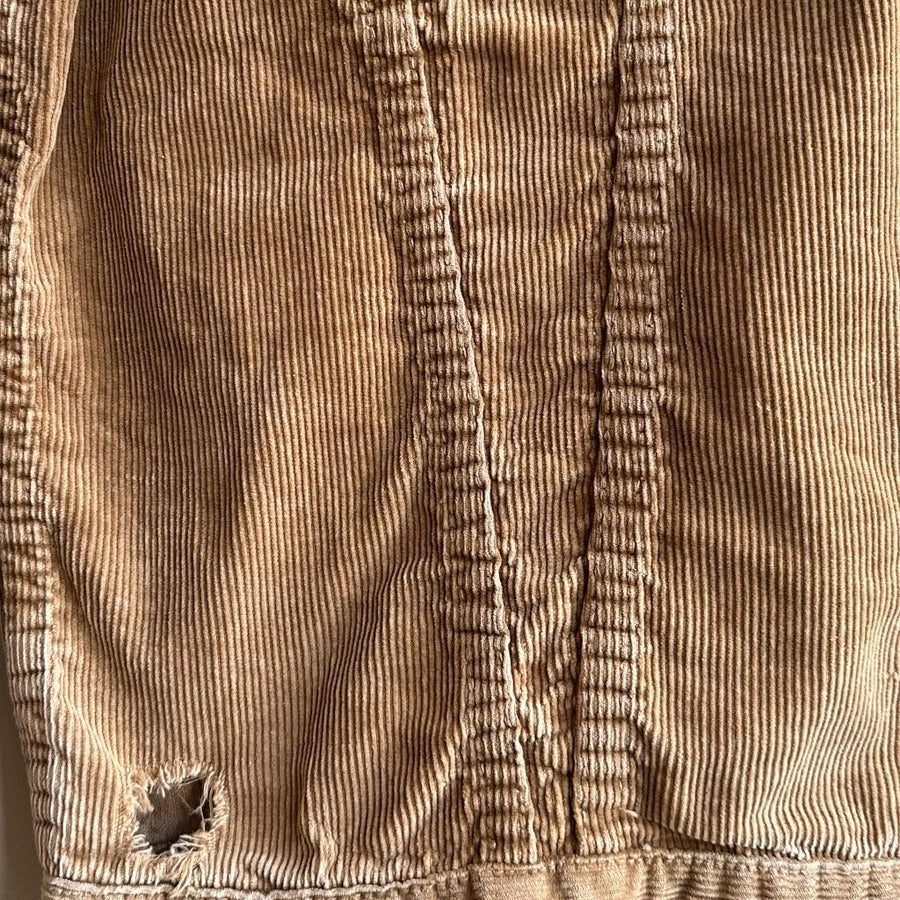 1980's "Big E" Corduroy Jacket - Made in USA - ( S )