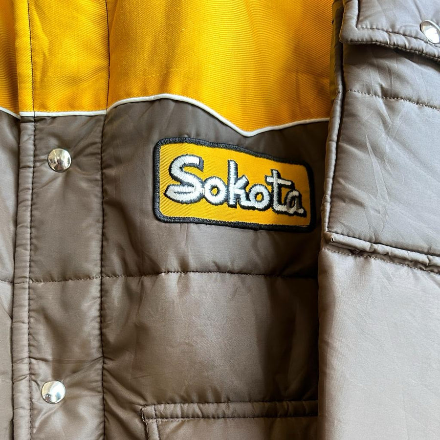 Vintage Puffer SOKOTA Jacket - Made in USA - ( XL )