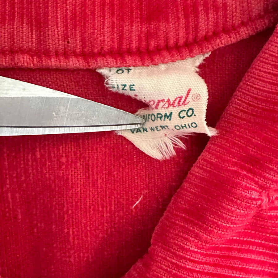 1950's Velvet Workwear Jacket - Made in USA - ( S )