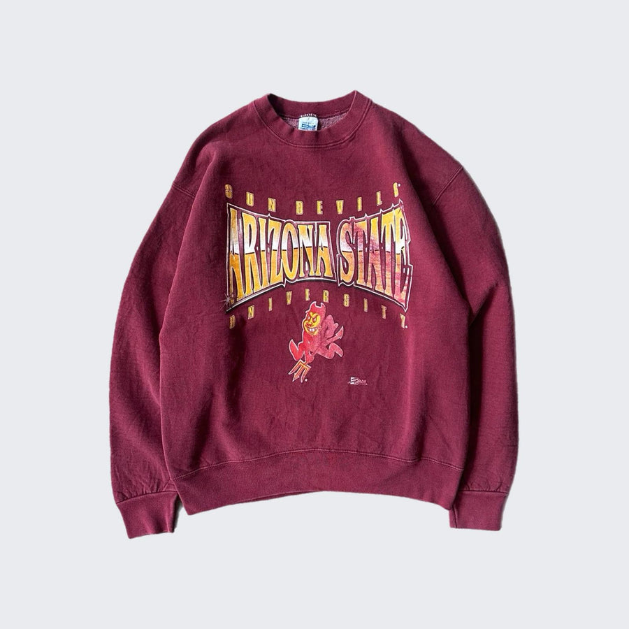 1990's Arizona State University Sweatshirt - Made in USA - ( L )