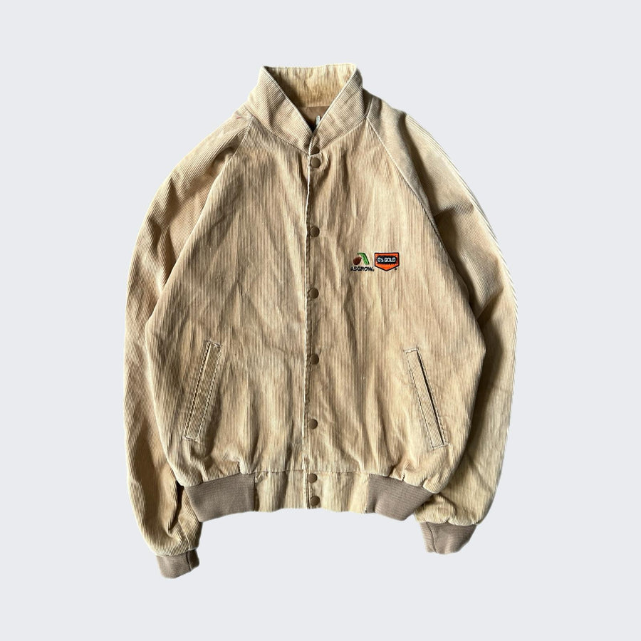 1990's OS Gold Corduroy Light Jacket - ( M/L )