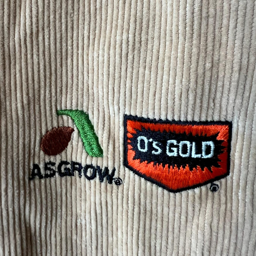 1990's OS Gold Corduroy Light Jacket - ( M/L )