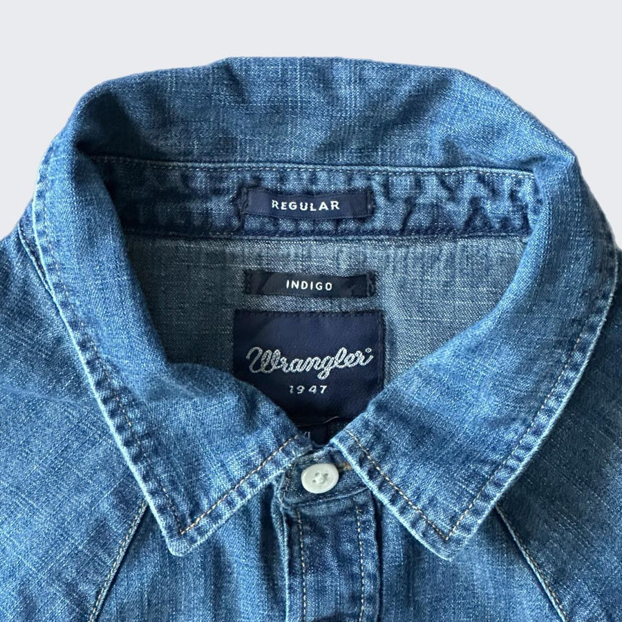 2000's Wrangler Denim Shirt - ( M )