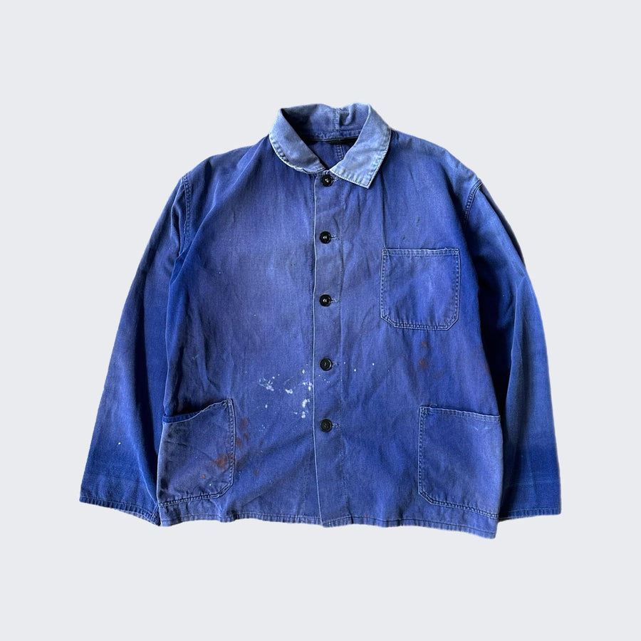 French "Bleu de Travail" Workwear - Made in France - ( S )
