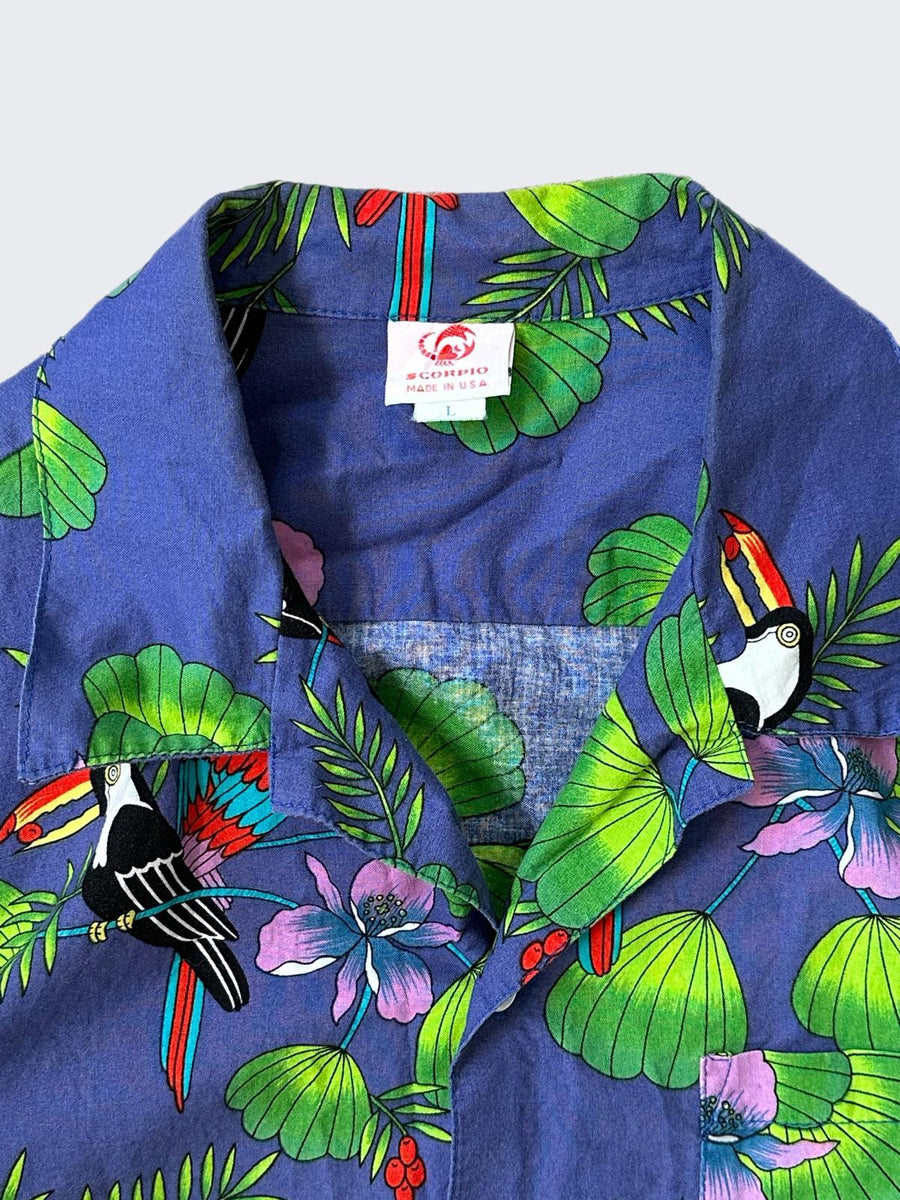 Vintage Aloha Shirt - Made in USA - L