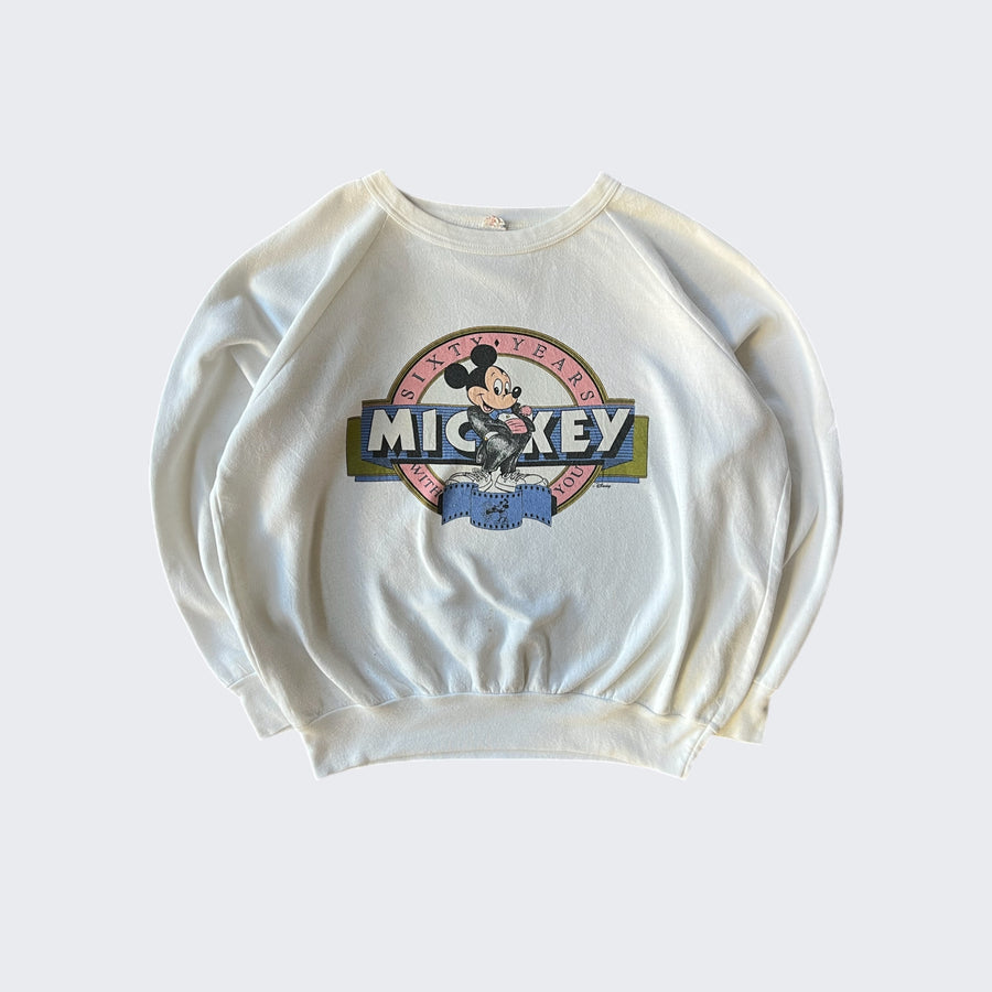 1980's Mickey Mouse Sweatshirt - Made in Canada - ( L )