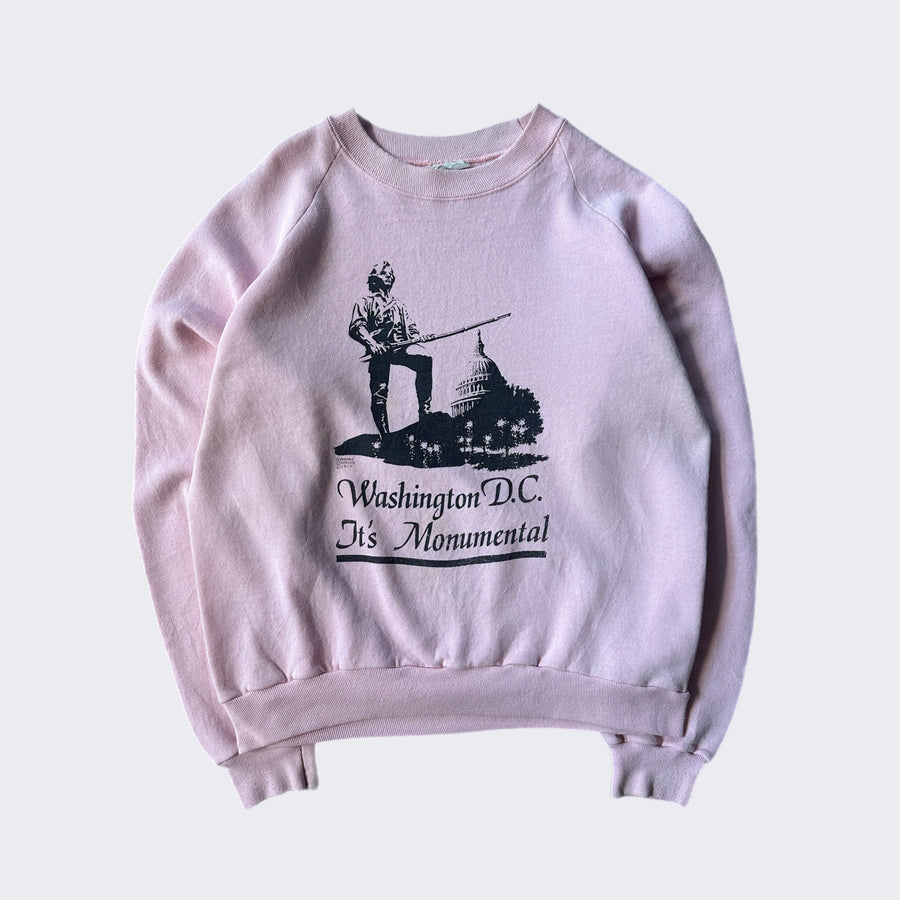 1980's Washington DC Sweatshirt - Made in USA - ( XL )