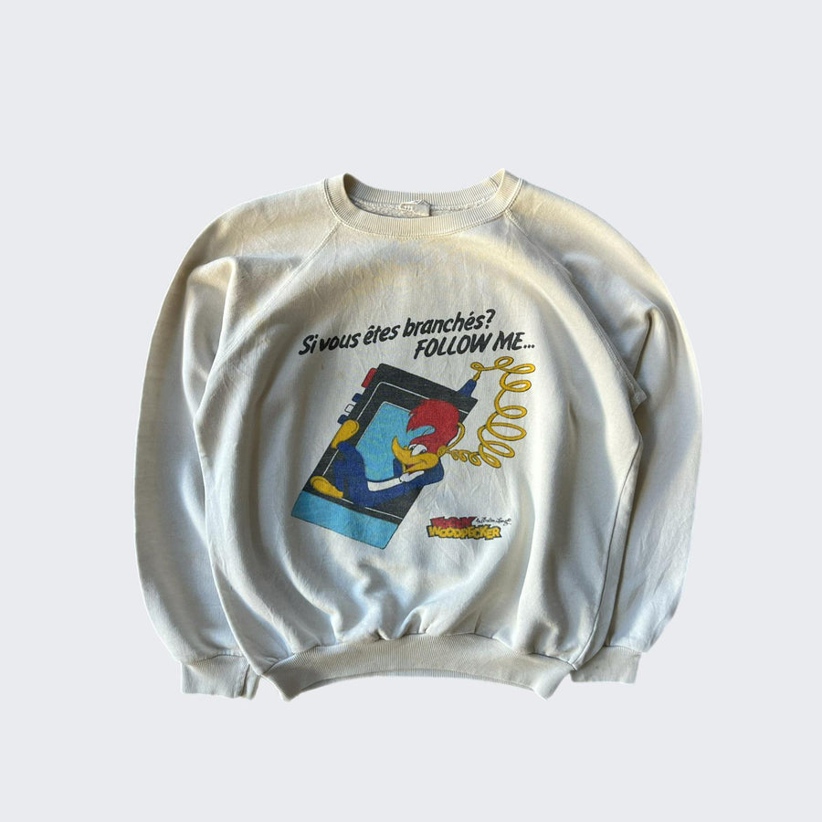 1980's Woody Sweatshirt - Made in Portugal - ( M )